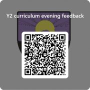 QRCode for Y2 curriculum evening feedback